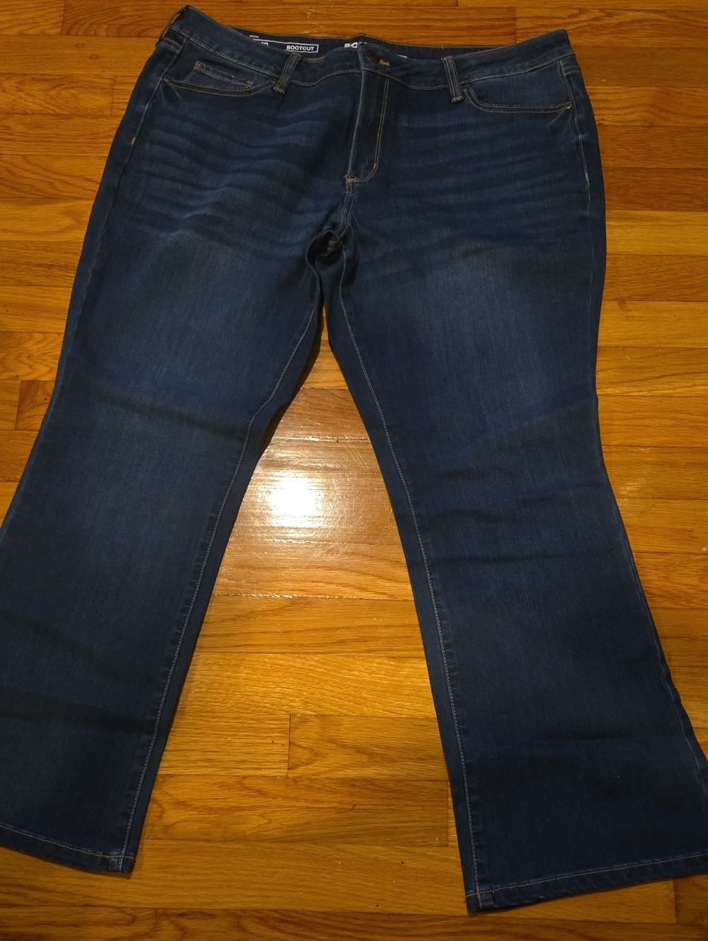 Sonoma  Dark Wash Boot-Cut Jeans for Women